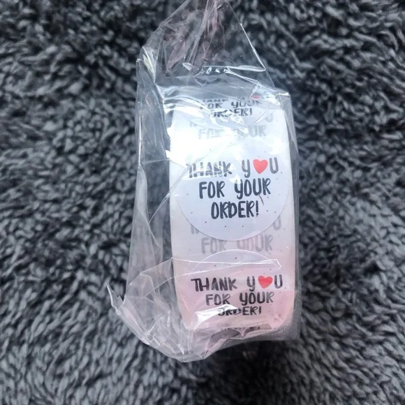 500 Thank you stickers - Picture 2 of 3